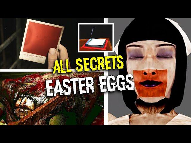 EASTER EGGS & Hidden Secrets in Silent Hill 2 Remake - RED SQUARES / SECRETS and Amazing Details