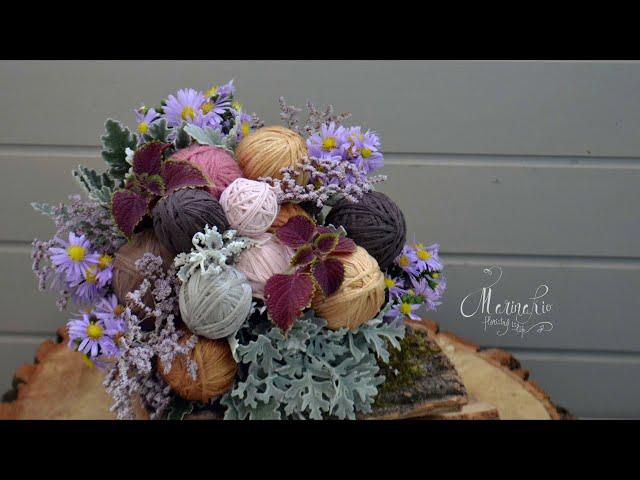 How to make a bouquet  of flowers | Florist Marina Kio | floristry