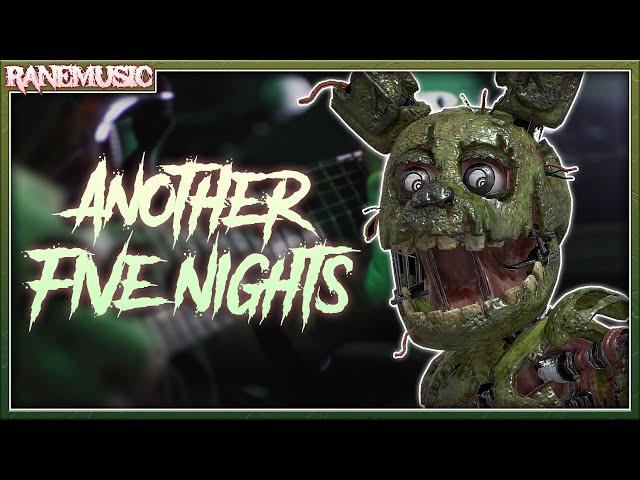 JT Music - Another Five Nights (Metal Cover) FNAF 3 Rap