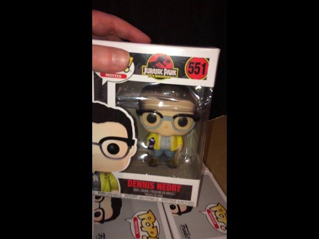 Unboxing Jurassic Park Funko Pops - Crushed case!