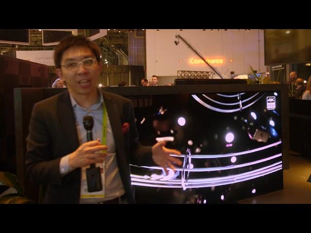 Sony Launch Master Series AG9/ A9G OLED & ZG9/ Z9G 8K TV at CES 2019