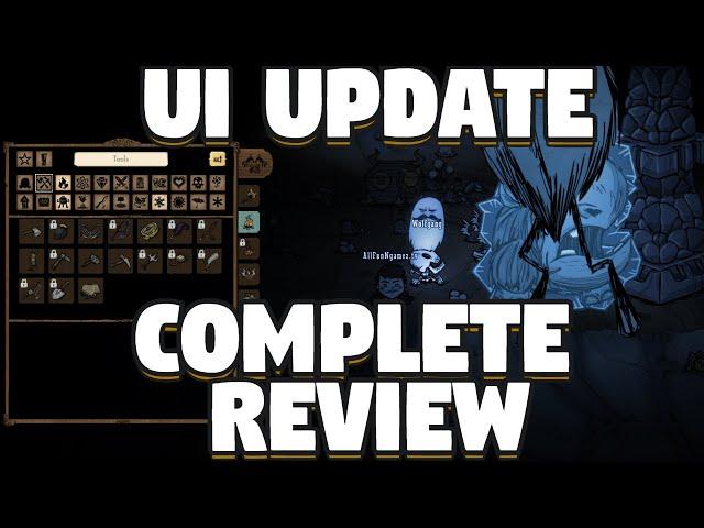 Don't Starve Together UI Update Complete Review  - Don't Starve Together Ancient Guardian Rework