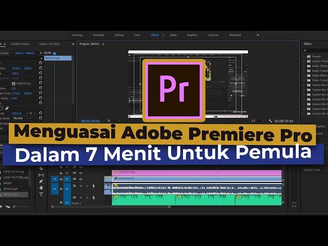 Cara edit video di adobe premiere pro untuk pemula | panduan lengkap