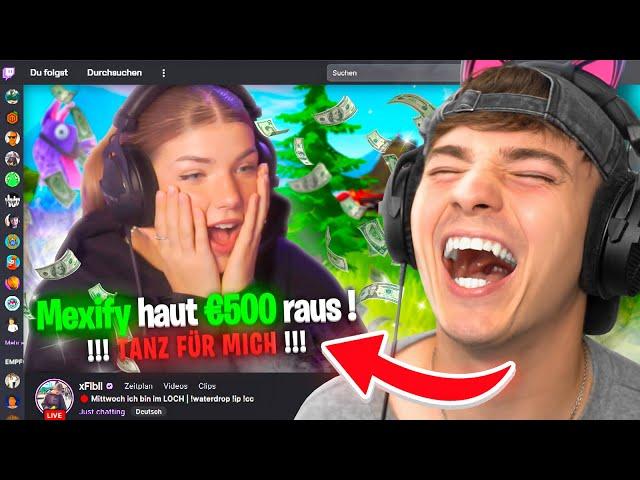 Wir SPENDEN kleinen FORTNITE STREAMERN viel Geld!