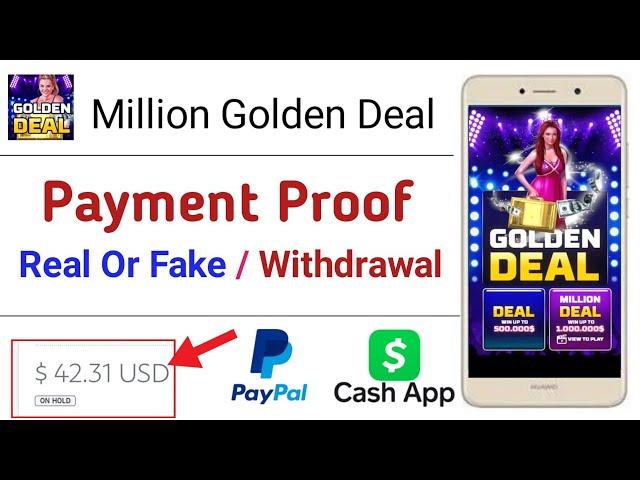 Million Golden Deal Withdrawal - Million Golden Deal Payment Proof - Million Golden Deal Real OrFake