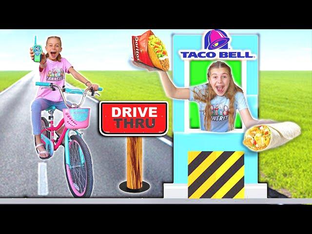 She Opened A Taco Bell Drive Thru At Our House!