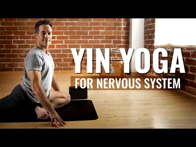 Yin Yoga for Nervous System: 20 Min Home Practice to Release Stress & Relax