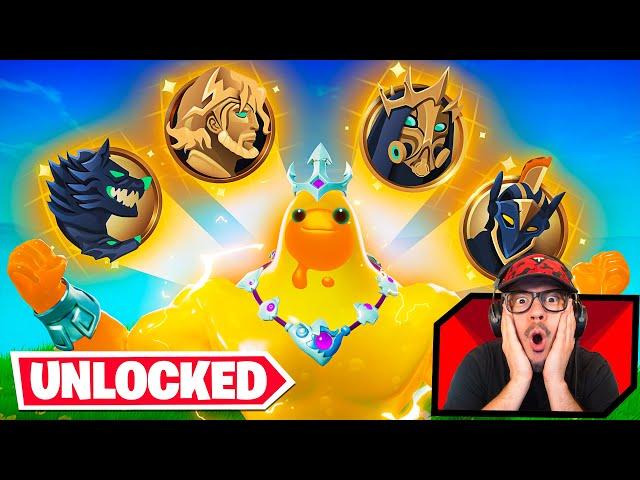 Unlocking *GOLD POSEIDON* in Fortnite!