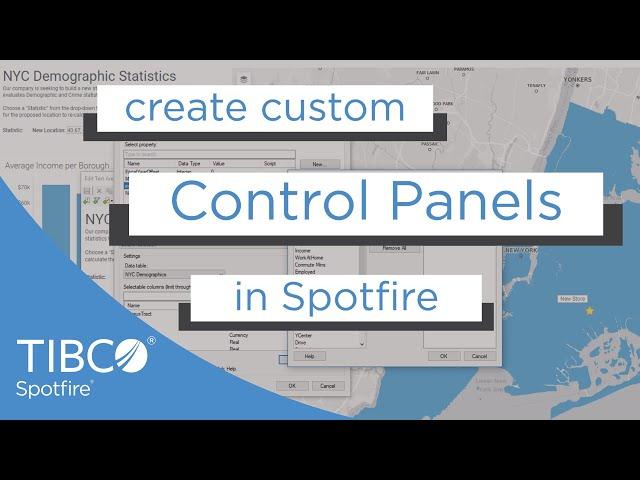 Create Control Panels in Text Areas | Property Controls and Action Controls for Spotfire