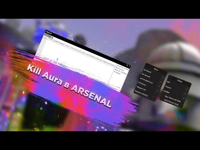 KILL AURA для НОЖА в ARSENAL | Scripts Showcase #4