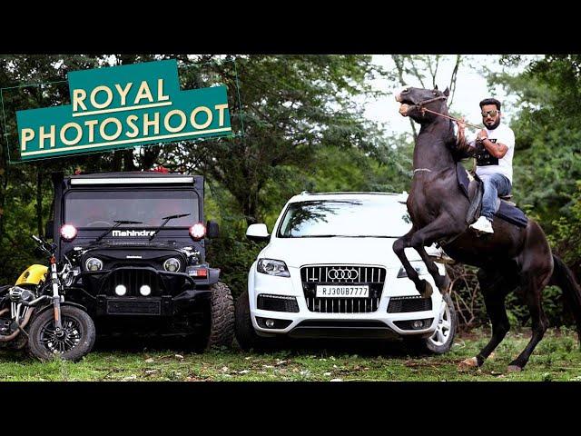 ROYAL PHOTOSHOOT WITH MARWARI HORSE | PREM SINGH | MOHIT PALIWAL |