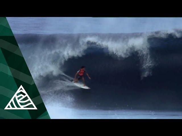 Gnarly Barrels at the Billabong Pro Teahupoo