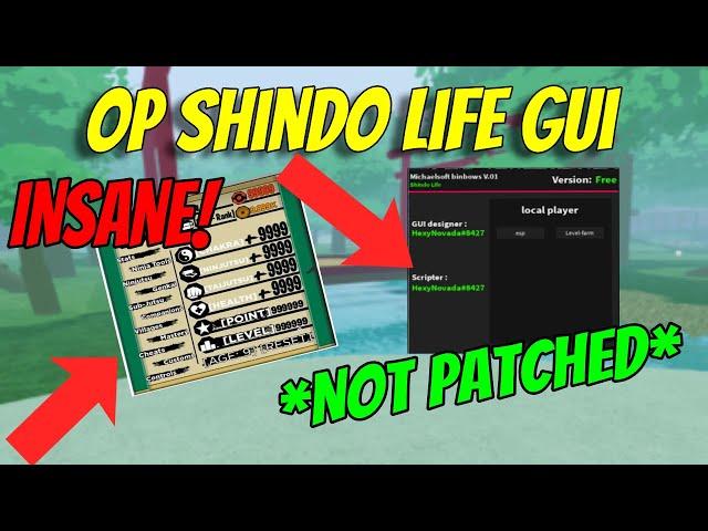 OP Shindo Life GUI! AUTO FARM (Not Patched) Michaelsoft Review!!