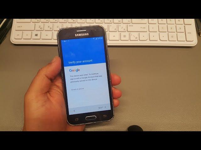 Samsung J2 SM-J200H/DS. Remove google account bypass FRP. Without box or PC.