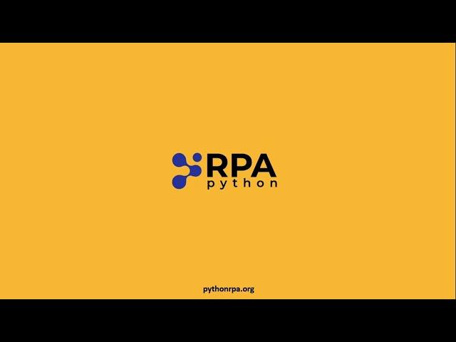 Python RPA Product Demo