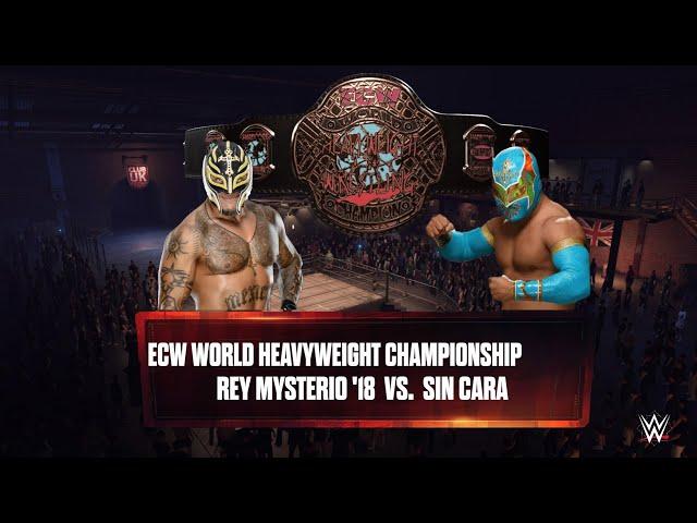 Rey Mysterio vs Sin Cara | 15-Min Iron Man Championship Match! #trending #viralvideo #wwe #video