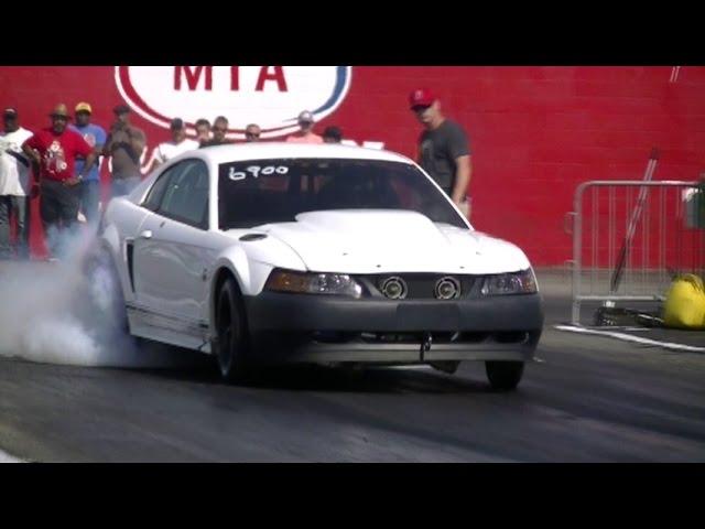 Twin Turbo Mustang is in a Hurry