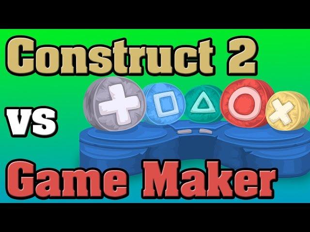 Construct 2 vs Game Maker  -  HTML5/JavaScript Game Engine