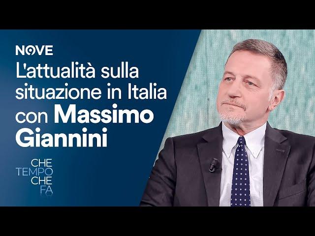 L'attualità sulla situazione in Italia con Massimo Giannini | Che tempo che fa