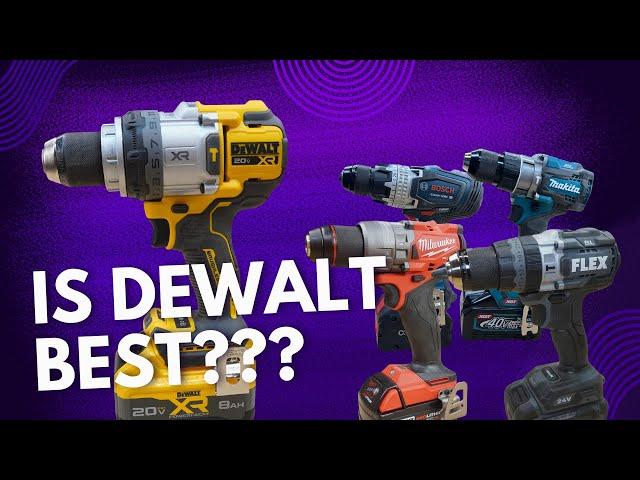 Testing the New Dewalt Against the Best! DCD1007 Vs Flex, Makita, Milwaukee and Bosch!