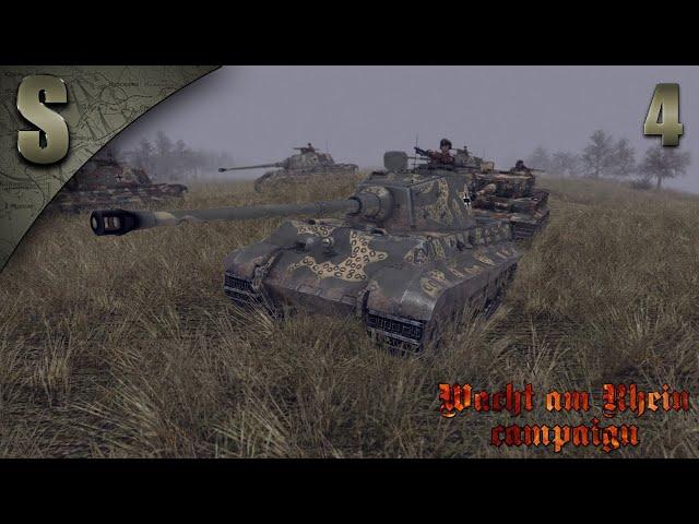 Прохождение Men of War: Assault Squad 2 Сингл-мод [Wacht am Rhein] ( People and Tigers ) #4