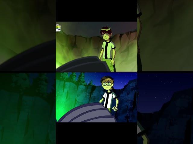 Ben Finds the Omnitrix (New vs Old) #oldisgold #omnitrix #shorts #viral