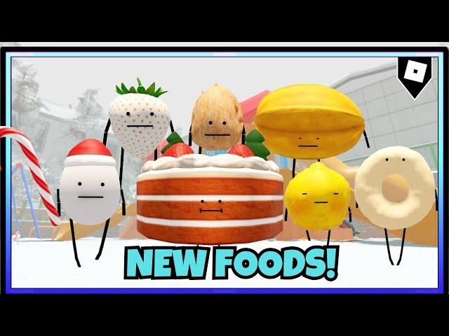 How To Get All 9 NEW FOODS and SECRET BADGES in Secret Staycation | ROBLOX