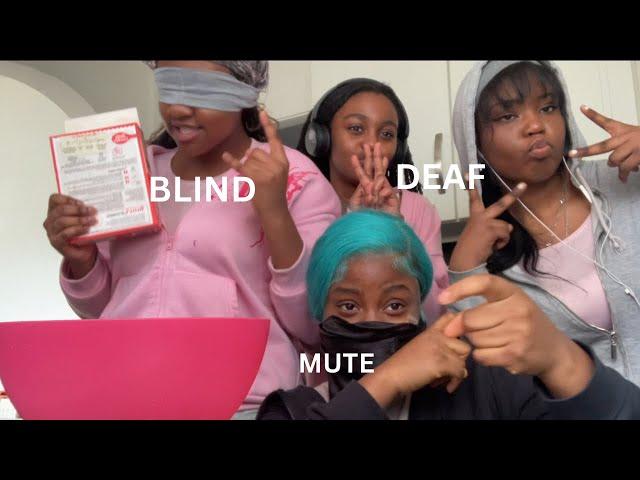 BLIND, DEAF , MUTE CHALLENGE x HEAR ME OUT