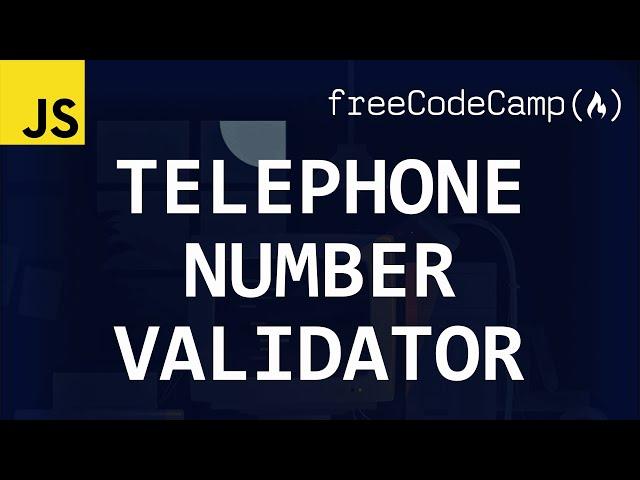 freeCodeCamp solutions - Telephone Number Validator