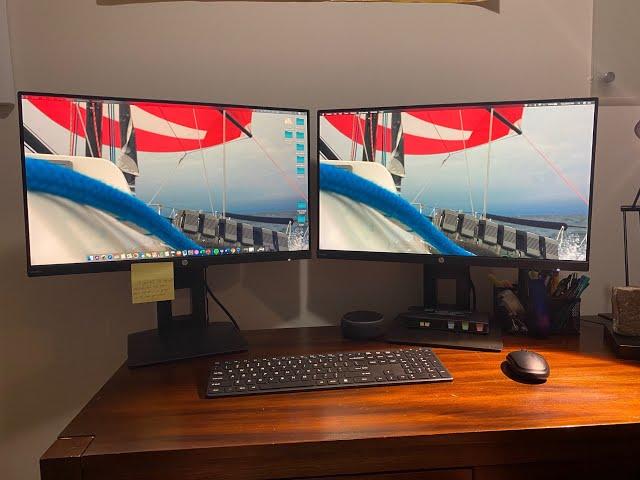 2017 MacBook Pro Dual Monitor Setup