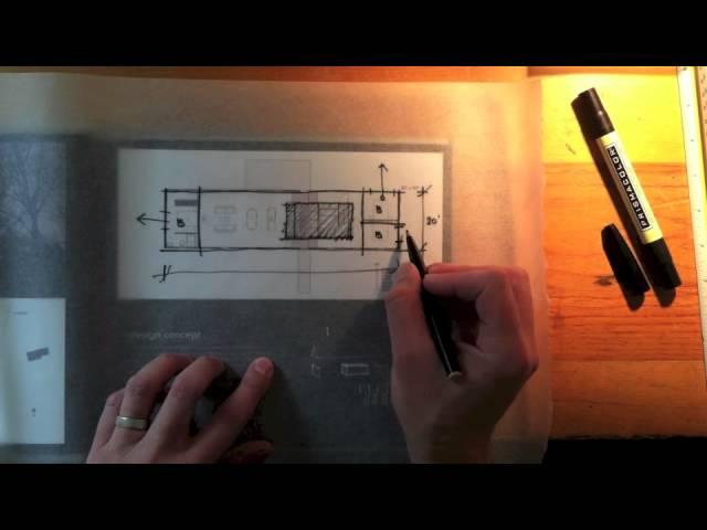 Modern Longhouse Design - An Architect's Design Process part 2 of 2