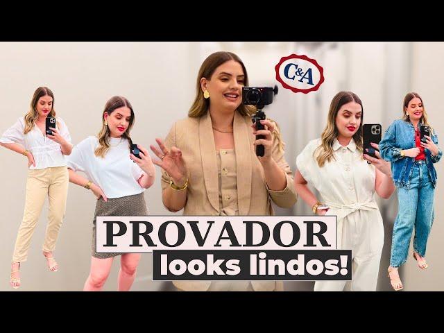 Provador na C&A: Só looks lindos e o que eu compraria!