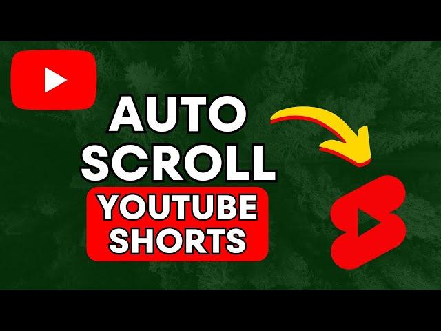 How to Auto Scroll YouTube Shorts [EASY!]