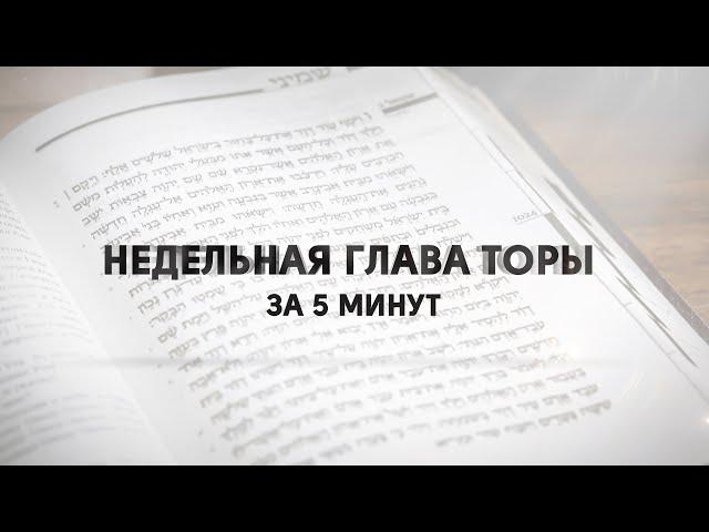 Экев. "Недельная глава Торы за пять минут" реб Давид Мануйлов