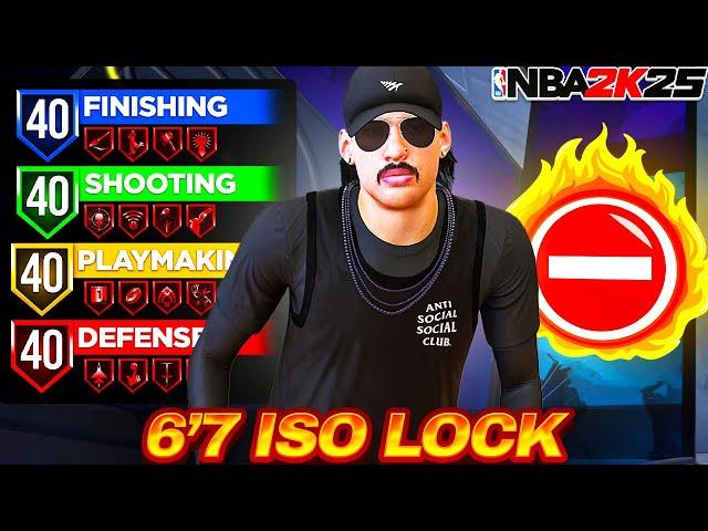 I Played ON BALL LOCKDOWN in PRO AM on my 6'7 2 WAY ISO BUILD in NBA 2K25