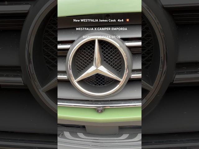 WESTFALIA X CAMPER EMPORDA  Mercedes Benz James Cook 190 Automatica 4x4  #travel  #camper
