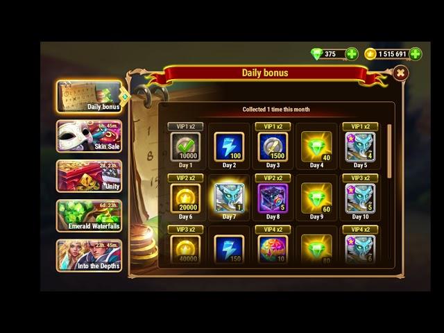 Unity Event and quick opening of unity chests.