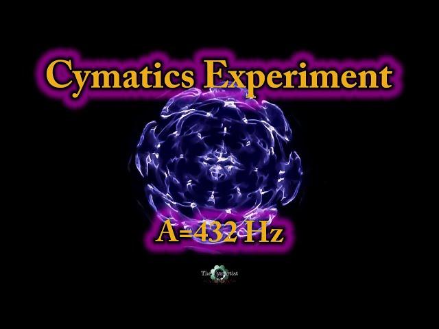 CYMATICS-CIMATICA-CYMATIC: Experiment 10 (432 Hz)