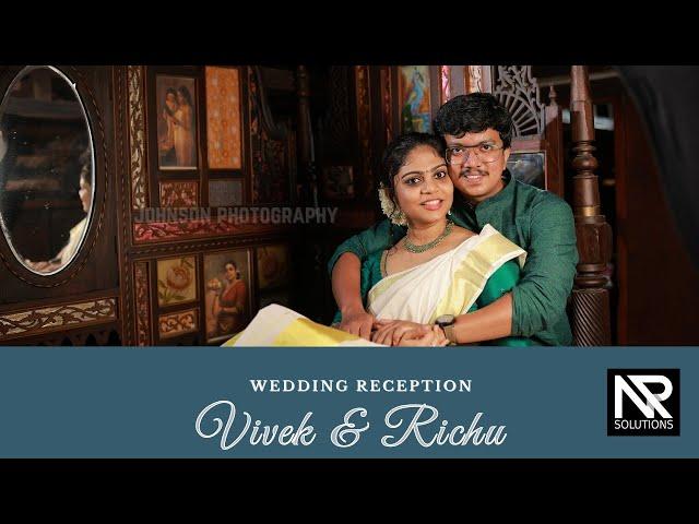 Vivek &  Richu | Wedding Reception | 31th July 2021 | NR Solutions | Live