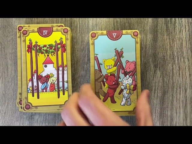 Luna Bear’s Tarot - 4K flip thru