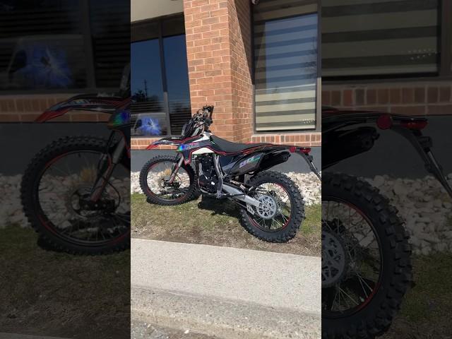 All New VQ-250RL Dirtbike ONLY $2499       #evoque #dirtbike #250cc