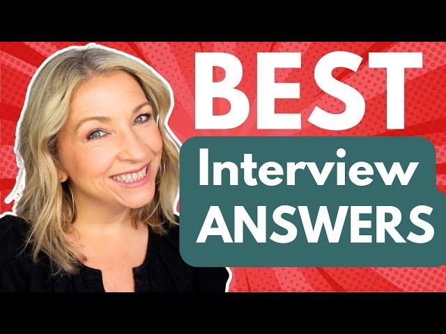 Top 10 Most Common Job Interview Questions ANSWERED