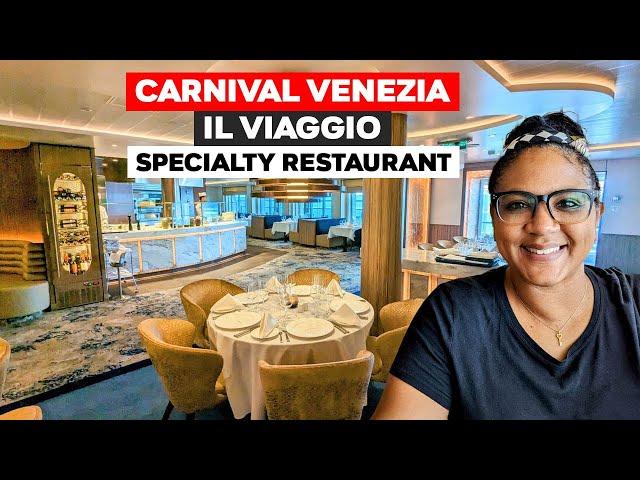 Carnival Venezia Il Viaggio Restaurant Review