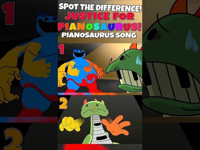 JUSTICE FOR PIANOSAURUS! (Pianosaurus Theme Song) Poppy Playtime Piano VS Doey Spot The Difference 