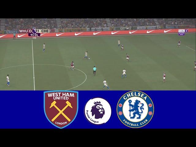 West Ham vs Chelsea | English Premier League 24/25 | Match eFootball PES 21