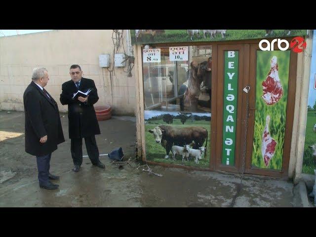 Sanitariya-gigiyena tələblərinə cavab verməyən obyektlərdə reyd keçirilib (28.01.2020) - ARB 24