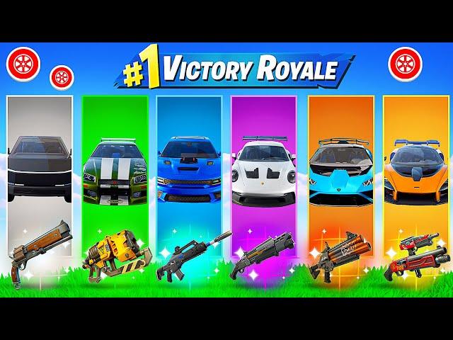 The *RANDOM* CARS Challenge in Fortnite!