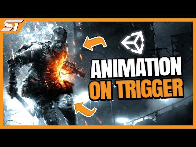 Playing Animation on Trigger in Unity