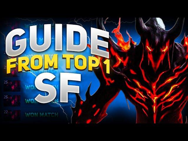 BEST Guide on Shadow Fiend From TOP 1