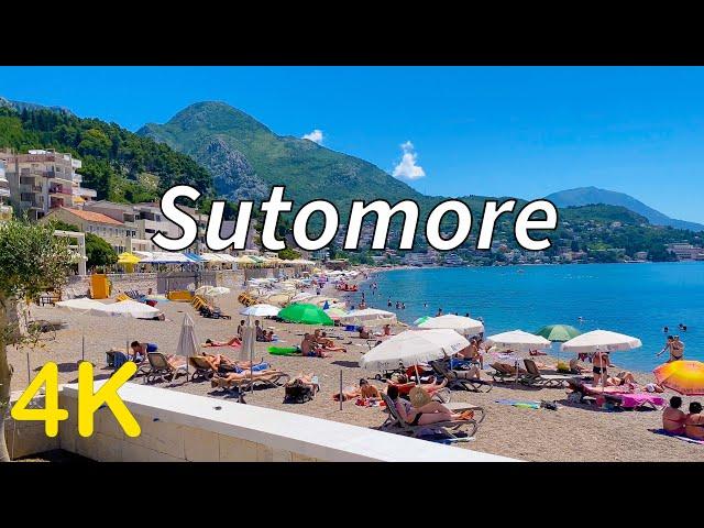 Sutomore Montenegro 4K Walking Tour  - June 2024